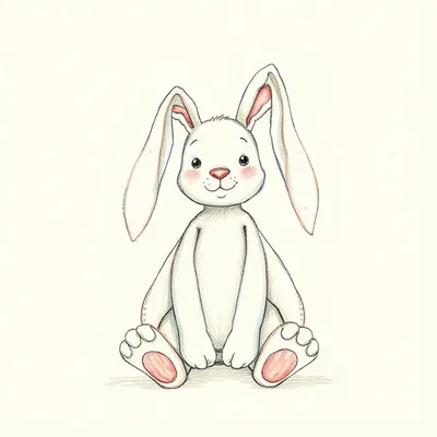 Personalised Bashful Tulip Bunny (Medium)