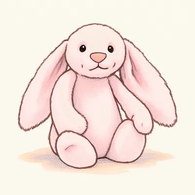 Bashful Pink Bunny