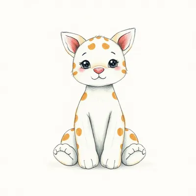 Kitten Hoopy Loopy Giraffe