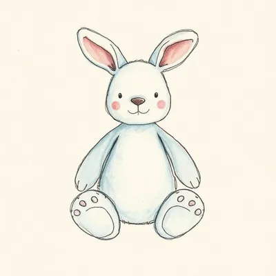 Dotty Blue Bunny Rabbit Soother