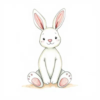 Tutu Lulu Bunny Rabbit / (Cream - Bag Charm)