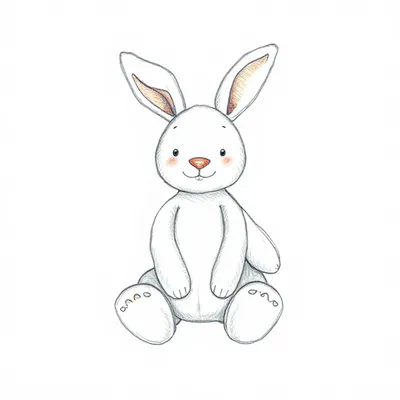 Star Rattle Bunny Rabbit (Pink)
