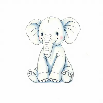 Squidgikins Elephant (Tiny)