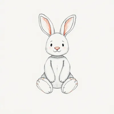 White Smudge Bunny (White Company Exclusive)