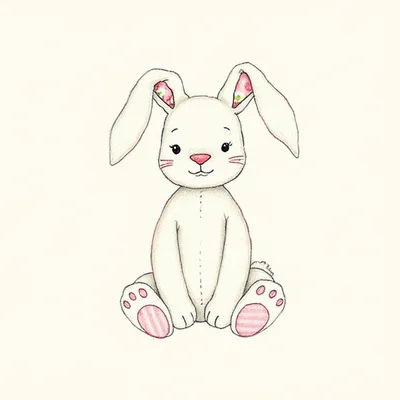 Bunglie Tot Cream Blossom Bunny