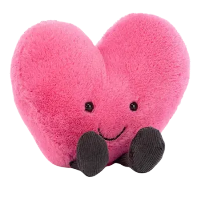 Amuseables Hot Pink Heart (Large)