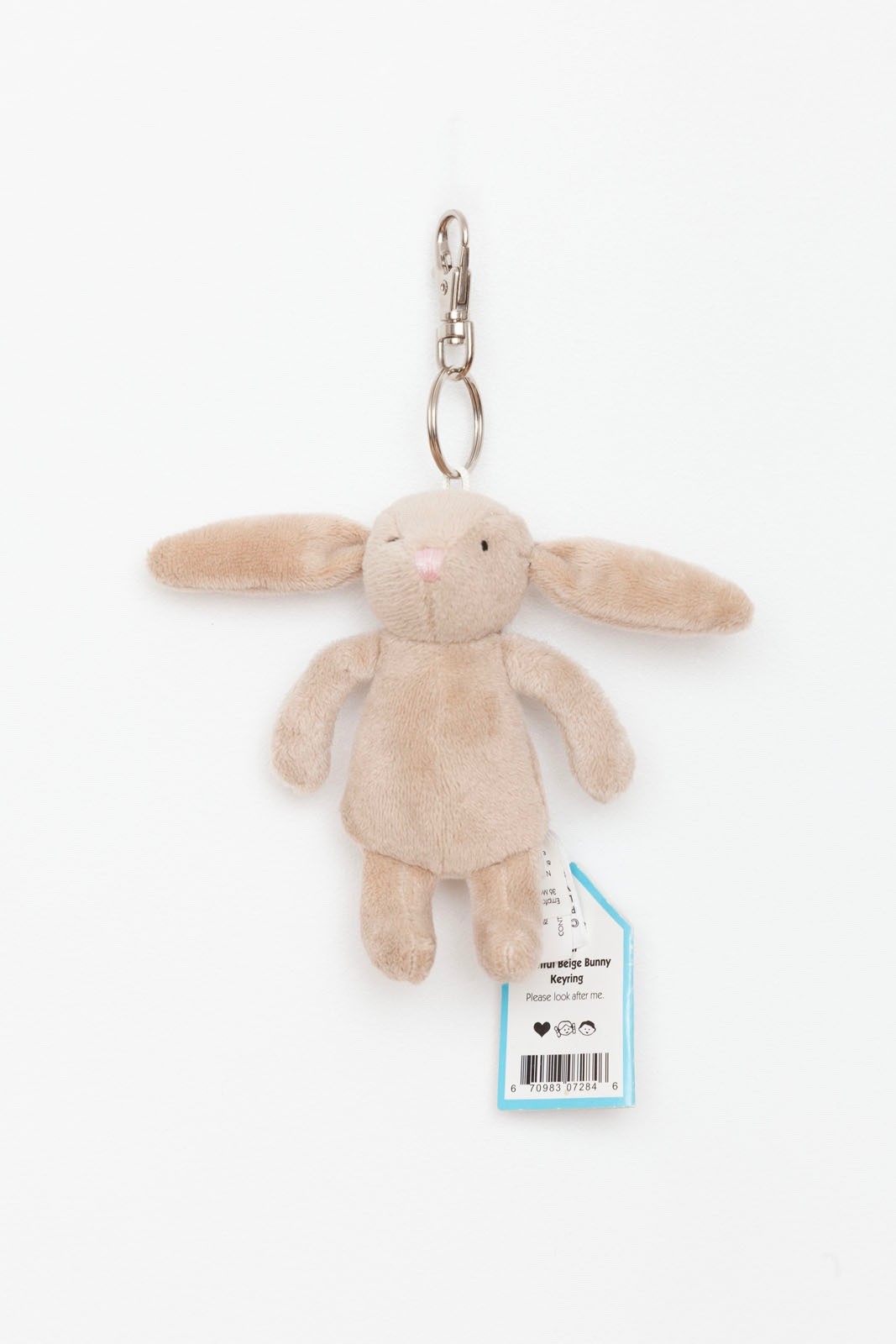 Bashful Bunny (Beige - Bag Charm)