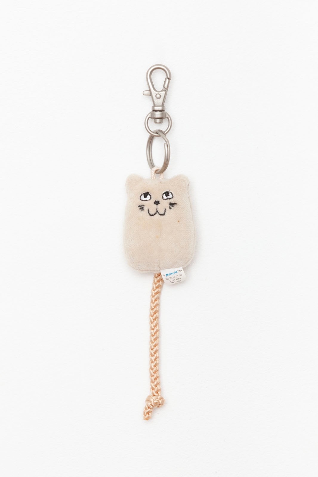 Jellybean Beige Cat (Keyring)