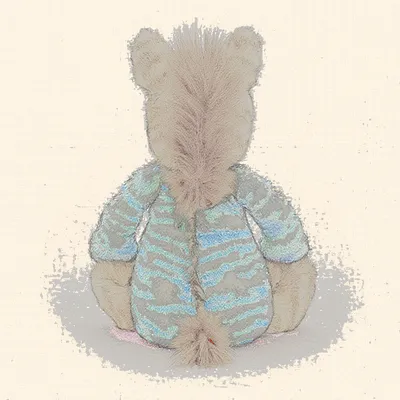 Bashful Zebra (Medium)