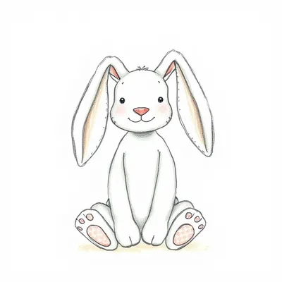 Bashful Cream Polkadot Bunny (Small)