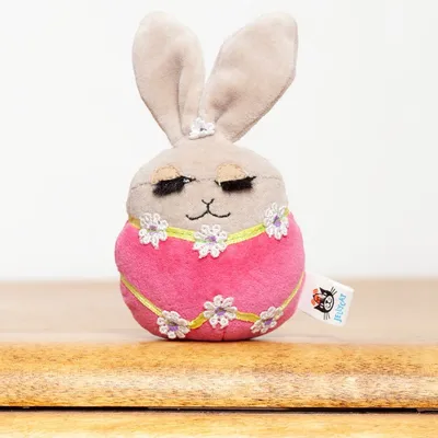 Vintage Faberge Easter Bunny Egg