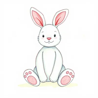 Nibbles Silver Bunny