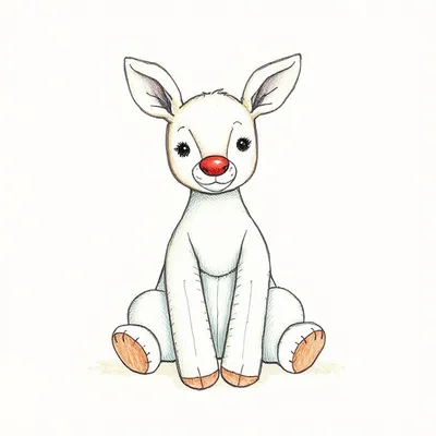 Poppet Reindeer Red Nose