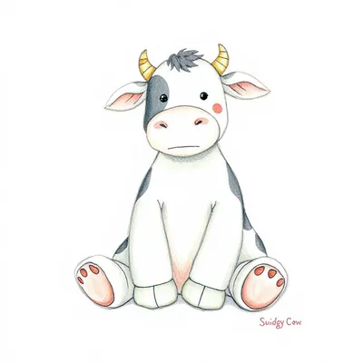 Squidgy Cow (Medium)