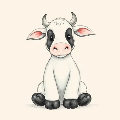 Bashful Calf (Small)