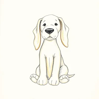 Bashful Labrador