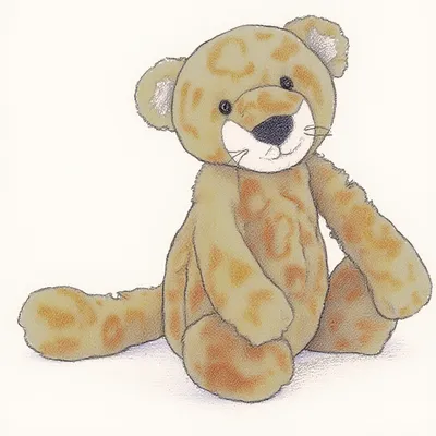 Bashful Leopard (Medium)