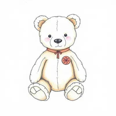 Bartholomew Bear Snow Suit Pin Badge