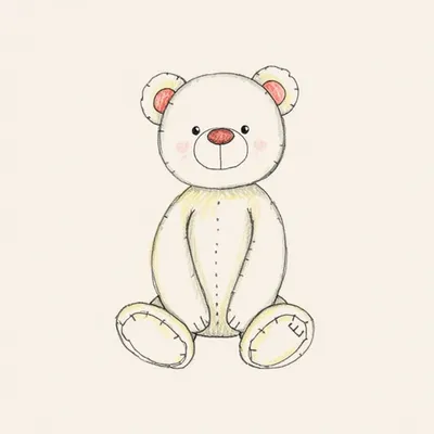 Leola Bear with Strawberry Cake Enamel Pin