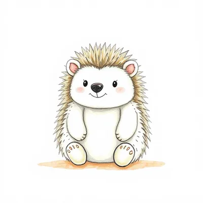 Puffball Hedgehog (Large)