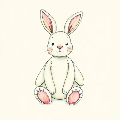 Breton Bunny Rattle