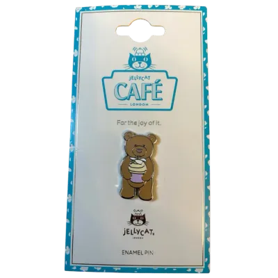 Bartholomew Bear 'cupcake' Pin Badge
