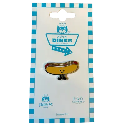 Amuseables Hot Dog Pin Badge