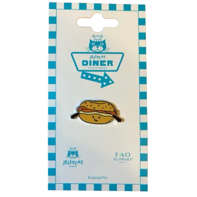 Amuseables Bagel Pin Badge