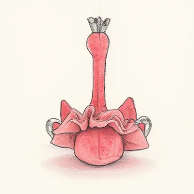 Fancy Flamingo (Medium)