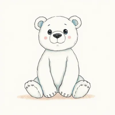 Starry Eyed Polar Bear