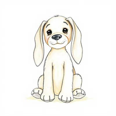 Bashful Chambray Puppy