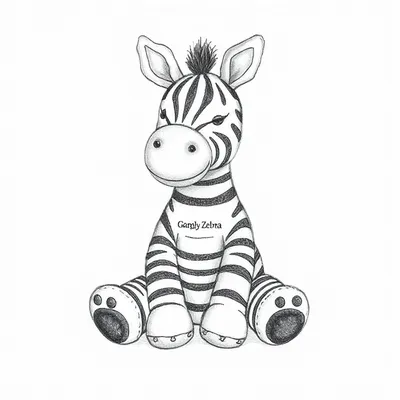 Gangly Zebra (Medium)