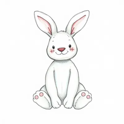 Christmas Bitsy Bunny (Small)