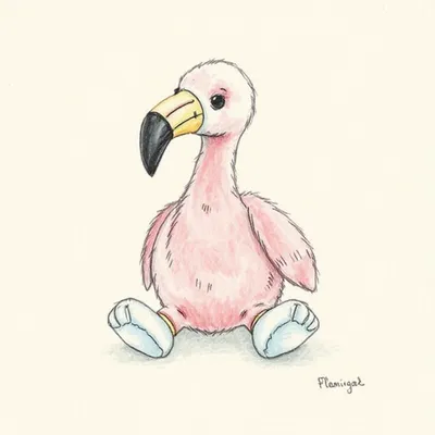 Furcoat Flamingo (Medium)