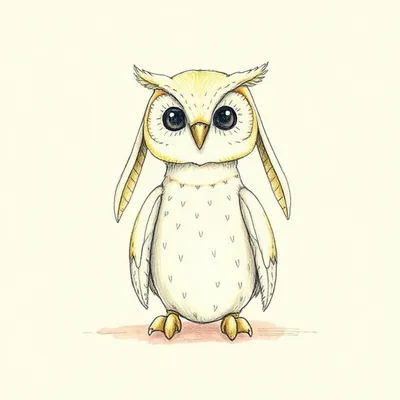 Bashful Owl Chick (Small)