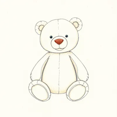 Beginnings Cordy Bear (Blue)