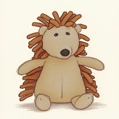 Noodle Hedgehog (Medium)