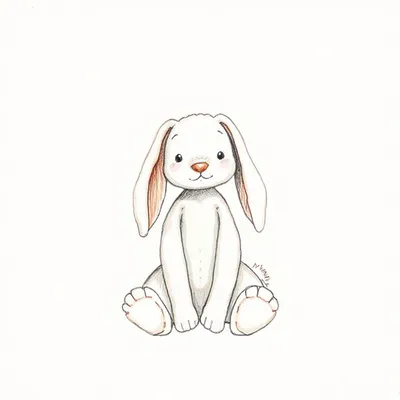 Bashful Twinkle Bunny Stocking