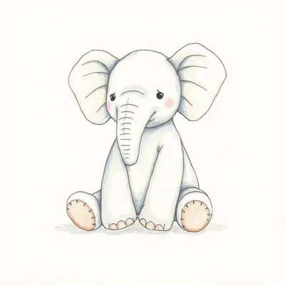 Mellow Mallow Elephant (Large)