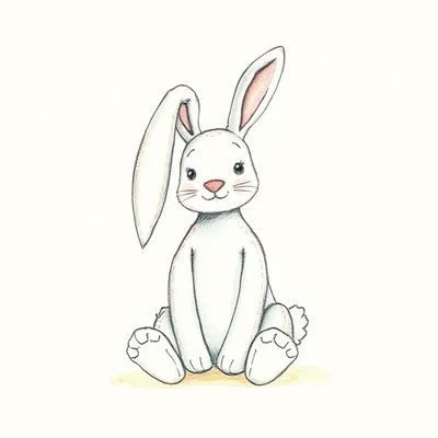 Bashful Stardust Bunny Stocking