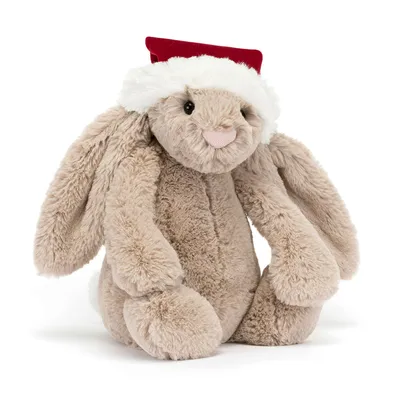 Bashful Christmas Bunny (Medium)