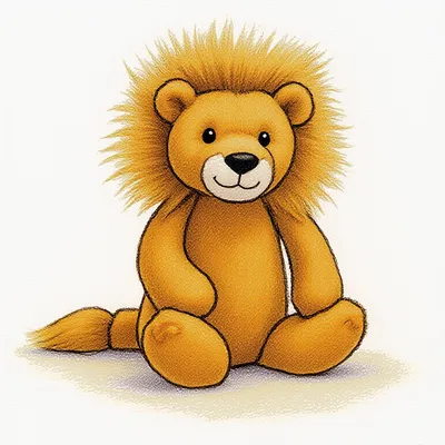 Bashful Lion (Small)