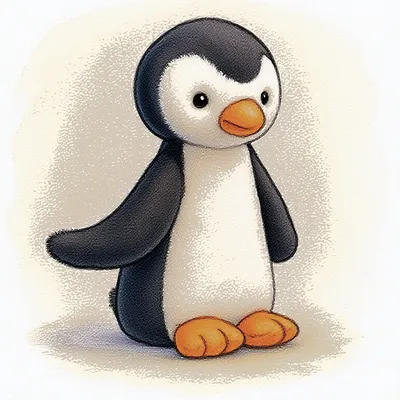 Bashful Penguin (Small)