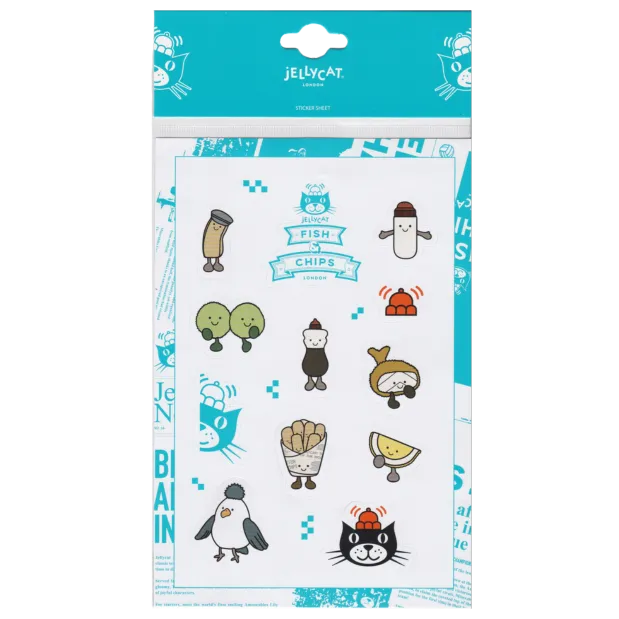 Fish & Chip Stickers