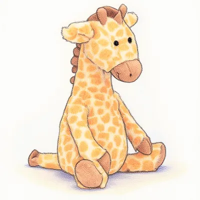 Fluffles Giraffe (Small)