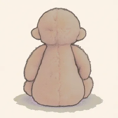 Bashful Gorilla - (Brown - Small)