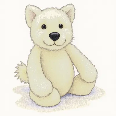 Bashful Westie (Small)