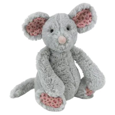 Blossom Bashful Grey Mouse (Medium)
