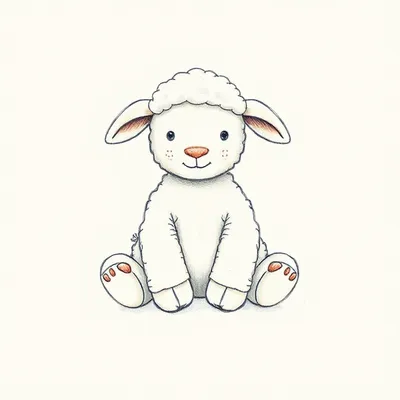 Rolbie Sheep (Cream - Small)