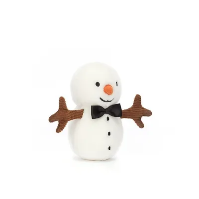 Festive Folly Snowman - Black Tie